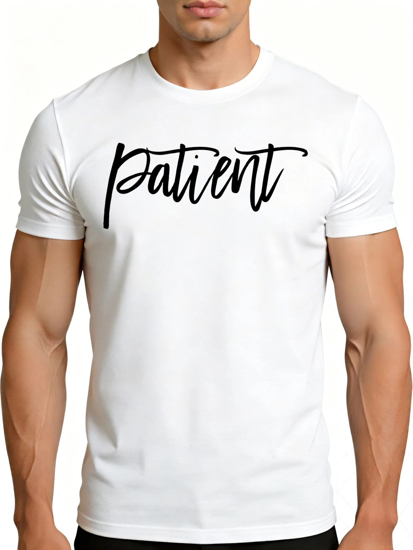 Casual Style Men's T-Shirt with a Message Design, Suitable for Everyday Wear, and a Great Gift Choice for Friends and Family.