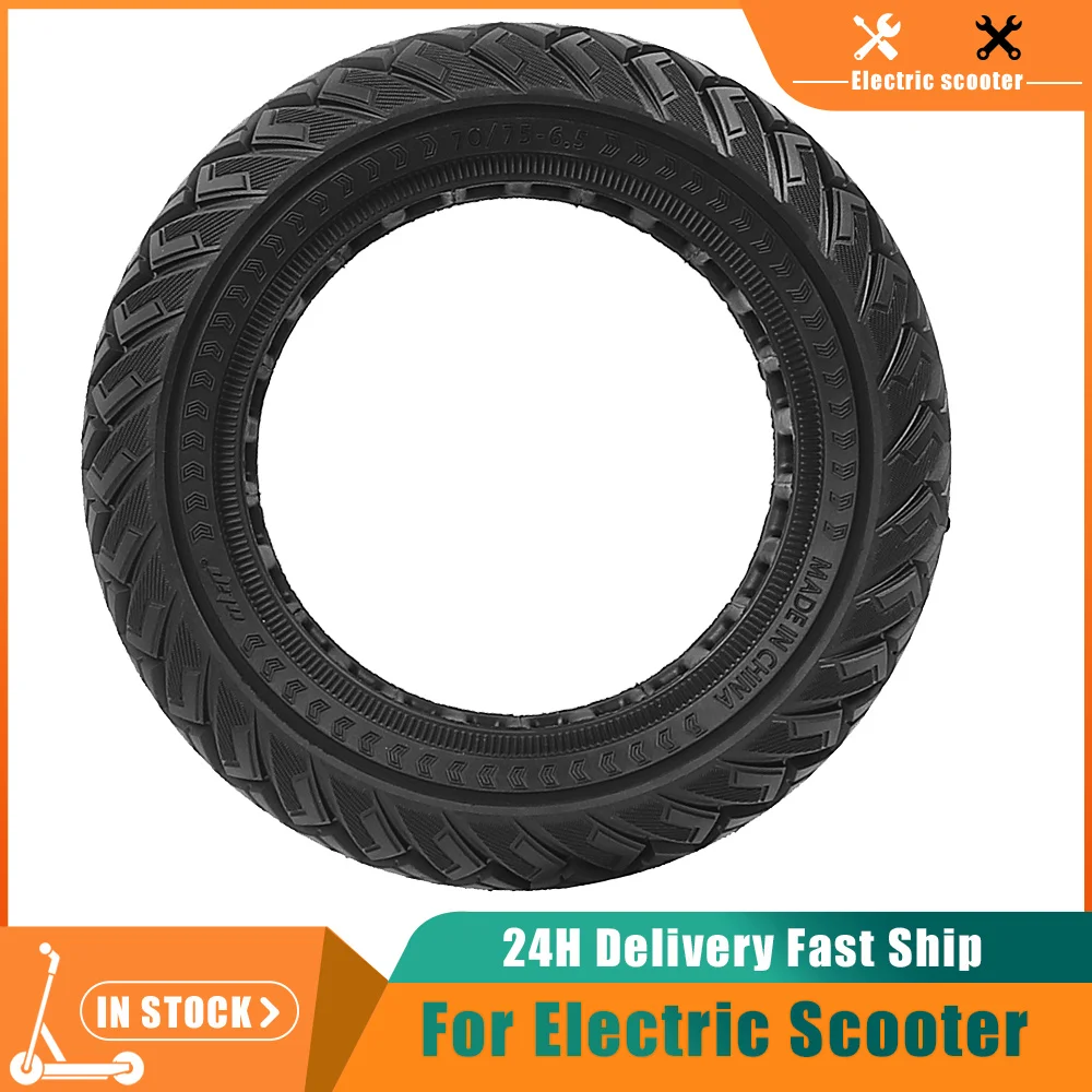 

Explosion-proof Damping Tires 70/75-6.5 Solid Tire for Electric Scooter Honeycomb Off-road Abrasion Resistant Tyre Wheel Parts