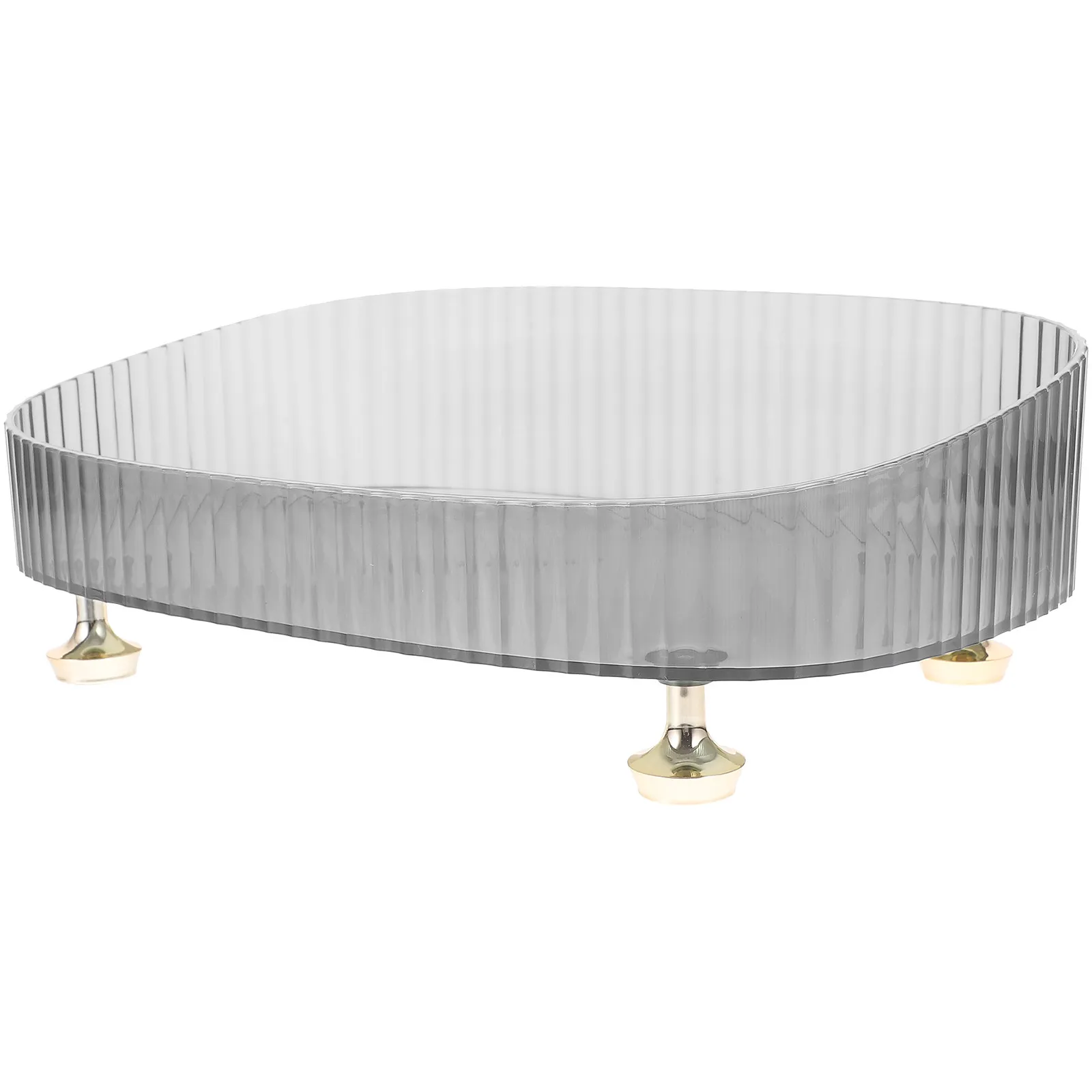 

Per ABS Material Jewelry Tray Vanity Organizer for Perfume Makeup Cosmetics Small Decorative Dresser Tray Plastic Perfume Holder