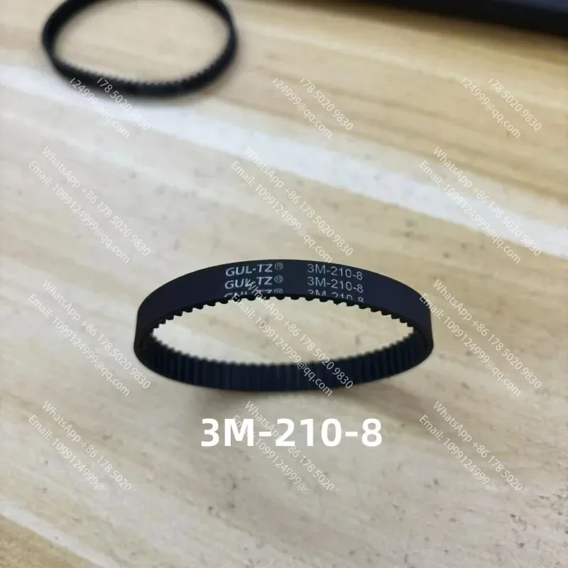 Конвейерная лента X8X9 G4 WD40 FC9 3M-210-7 3M-210-8 (1 шт.) для поломоечной машины Eureka, ремень для щетки пылесоса