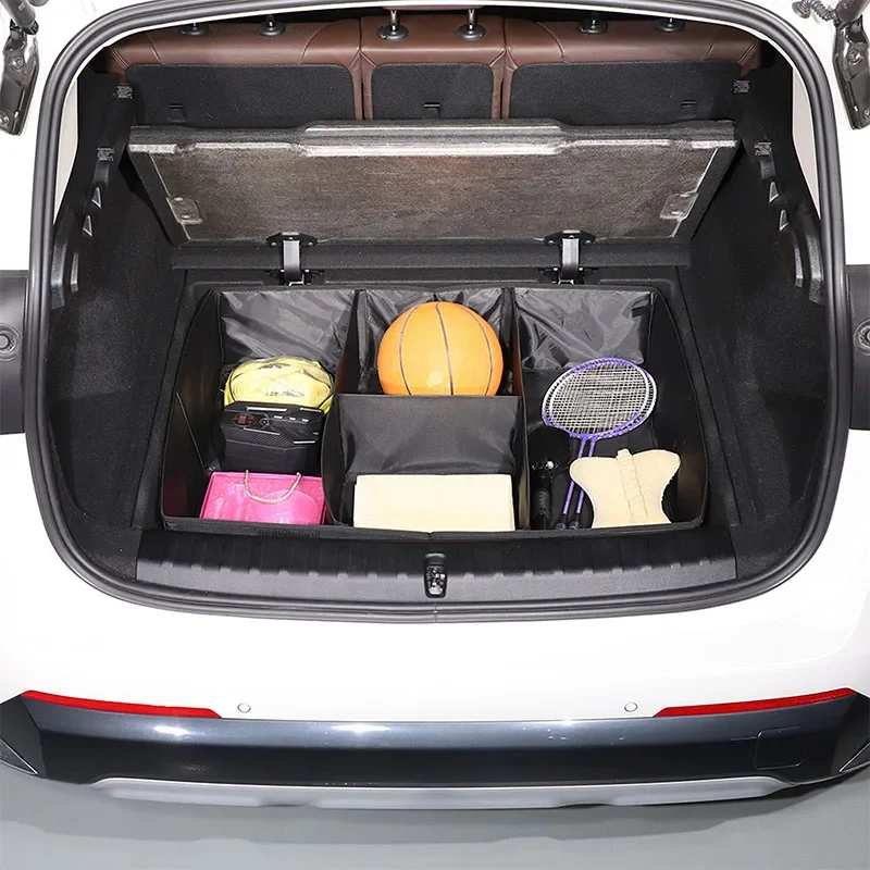 For BMW X1 U11 2023 2024 car styling car trunk foldable storage divider box car interior storage box modification accessories view 5