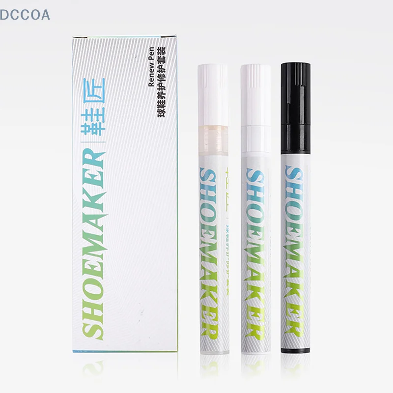 Shoes Stains Removal Waterproof Sneakers Anti-Oxidation Pen Repair Complementary Color White Go Yellow Shoe Whitening Cleaning