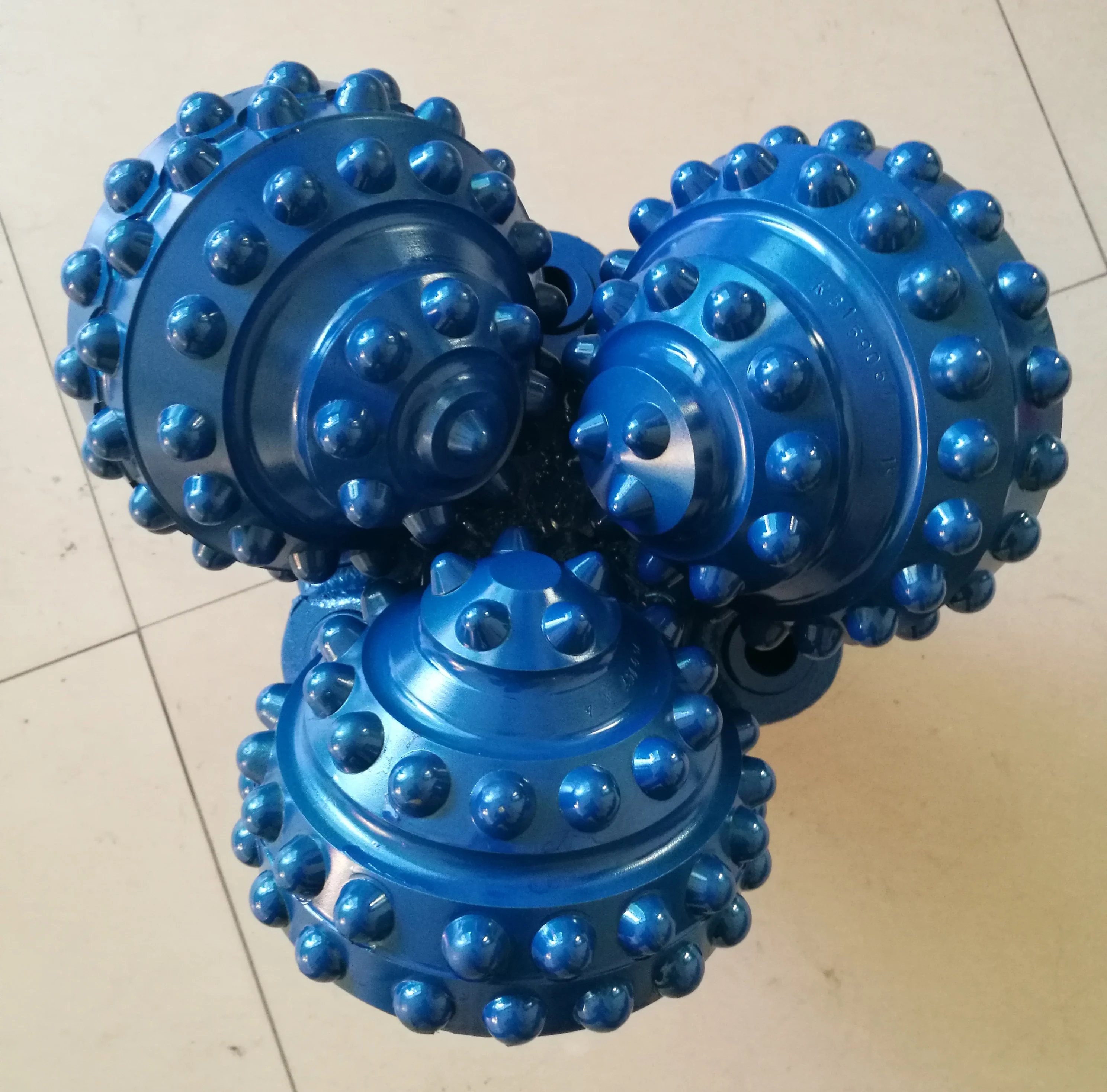 High Performance Tungsten Carbide Insert TCI Tricone Rock Bit for Hard Rock Mining IADC 517 537 API Oil Well Drilling