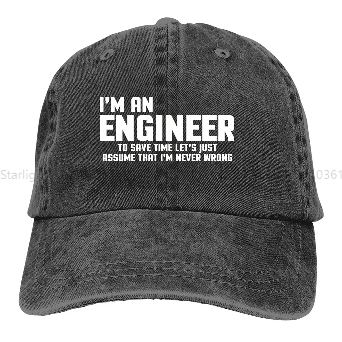 

I'm An Quote Baseball Caps Peaked Cap Engineer Sun Shade Cowboy Hats for Men Trucker Dad Hat