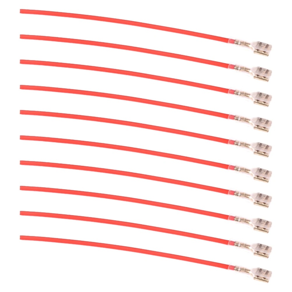 

High Universality Motorcycle Accessory Motorcycle Replacement Cable Red Air Terminal Cable Automotive Electrical Connector