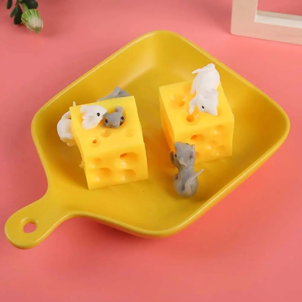 

Игрушка Squeeze Doll Prank Seek Toy Vent Toy Игрушка для снятия стресса Игрушка для мыши и сыра Мышь Steal Cheese Sloth Hide And Seek