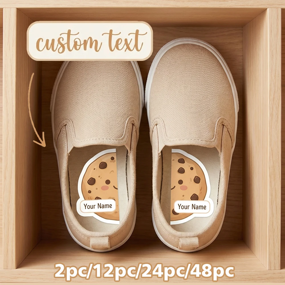 Custom Name Puzzle Shoe Stickers For Kids,Left‑Right Distinguish Footwear Markers,Back To Kindergarten,New Term Gift,Preschool