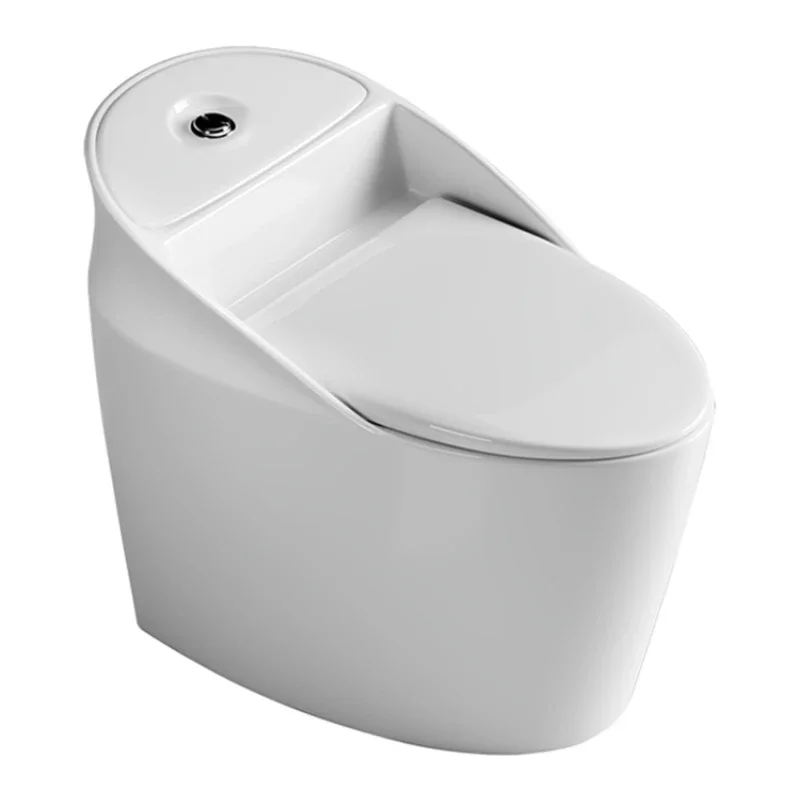 

Creative Egg-Shaped Household Small Apartment Flush Toilet Jet Siphon Toilet