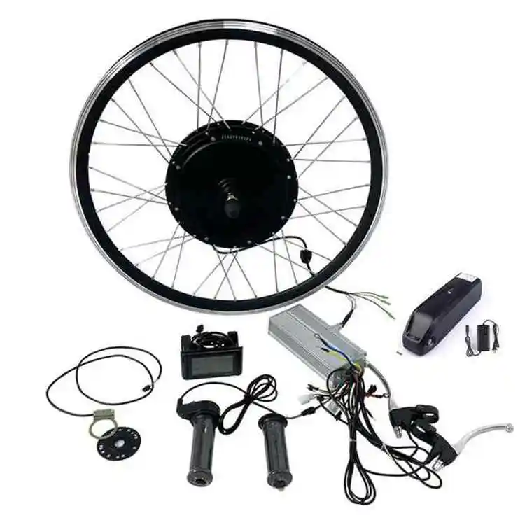

48V Lithium Battery Electric Bike Conversion Kit 1000W Hub Motor Kit Electric Bicycle Kit Regenerative Braking
