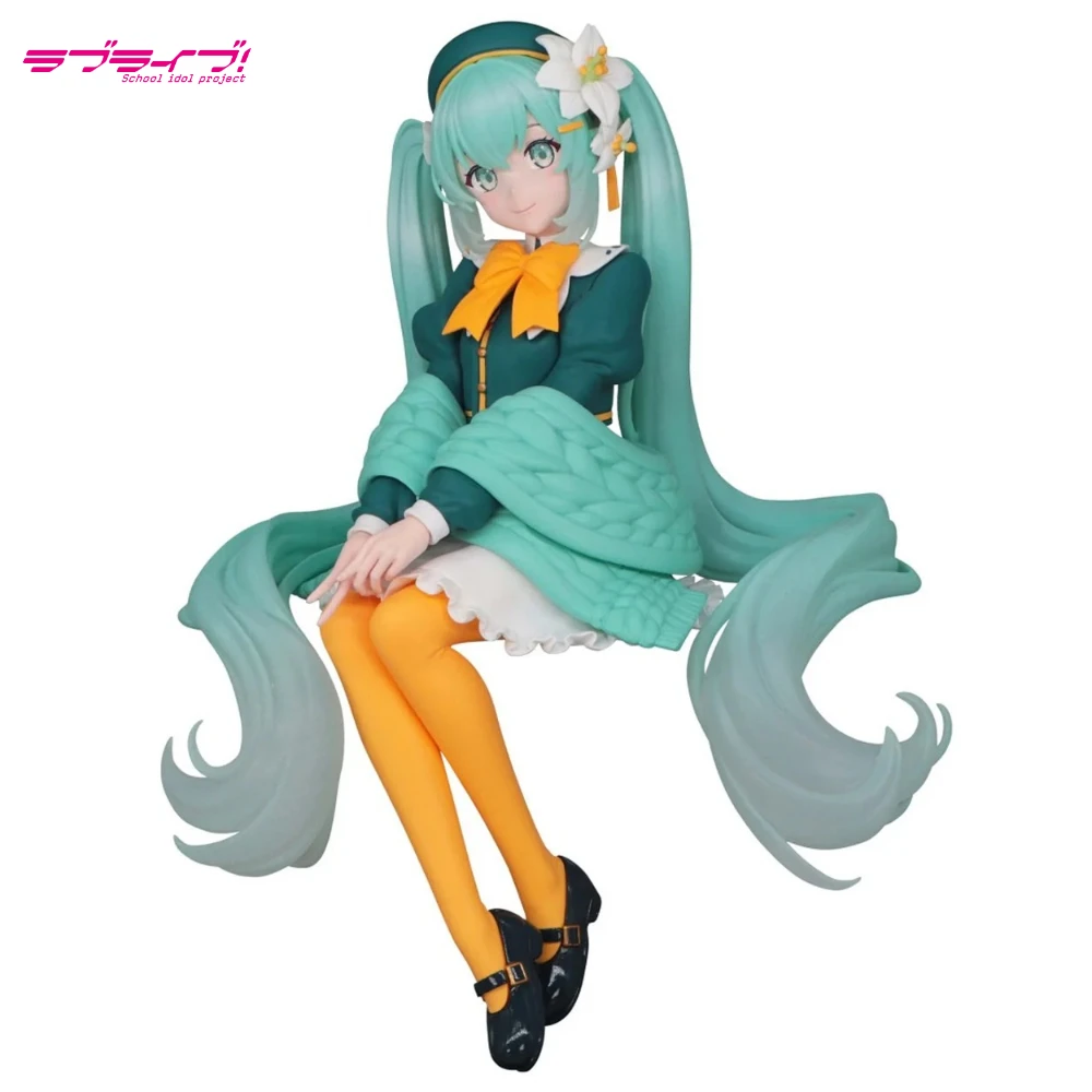 Neue Hatsune Miku Anime-Figur Blumenfee in Sitzposition PVC-Actionfigur Modell Spielzeug Dekoration Sammlerstück Geschenk