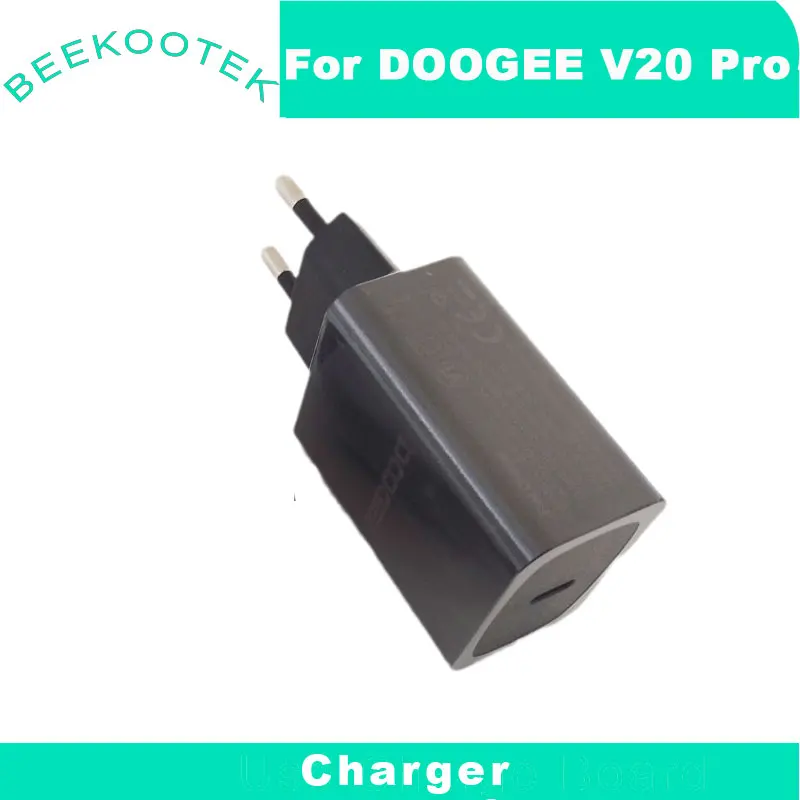 New Original DOOGEE V20 Pro Charger Official Quick Charging Adapter USB Cable Data Line Accessories For DOOGEE V20 Pro Phone