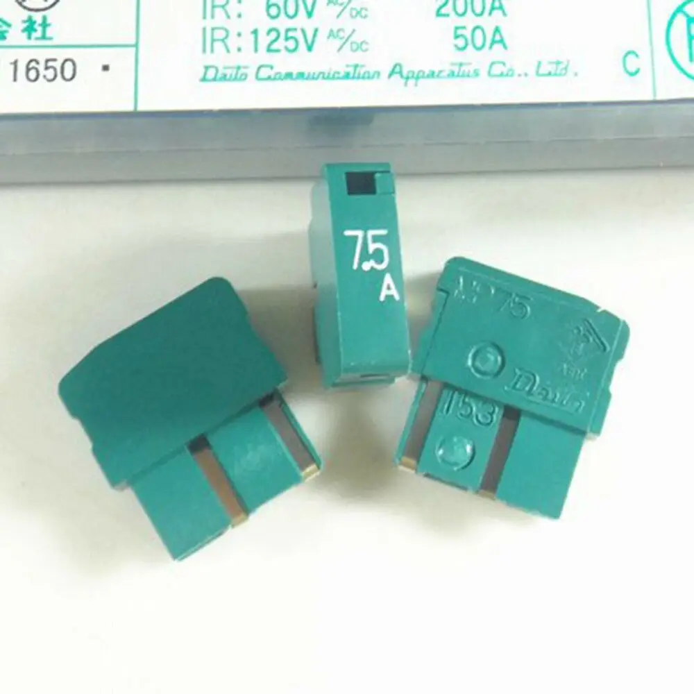 10 PCS New Daito Alarm Fuse MP75 7.5A For Fanuc Free Shipping