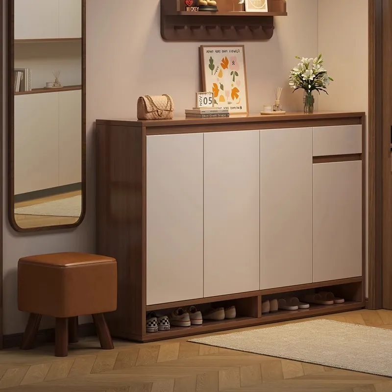 

Shoe cabinet Home door entry cabinet New 2025 popular indoor porch cabinet Large capacity storage locker shoe rack