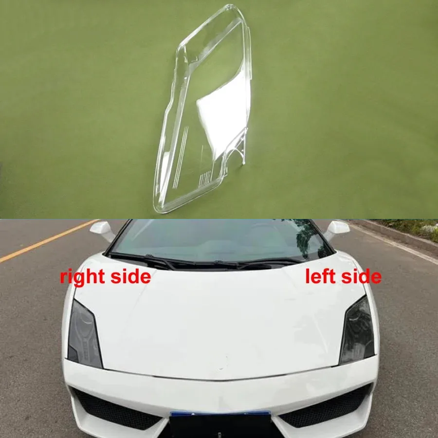 

Для Lamborghini Gallardo 2008-2012 корпус фары прозрачная маска крышка корпус фары плексиглас заменить оригинальные линзы