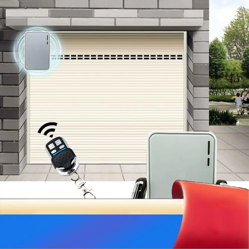 433Mhz Universal Remote Control Controller Wireless RF Switch Garage Door Receiver For Rolling Shutter Tubular Motor-X62A