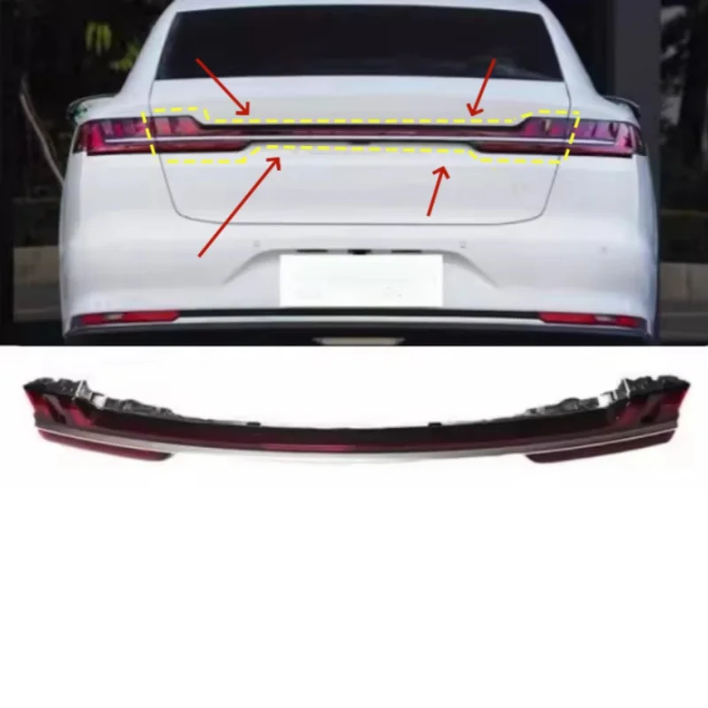 Through light Rear Center Light for BYD Han EV 2020 2021 Car Accessories