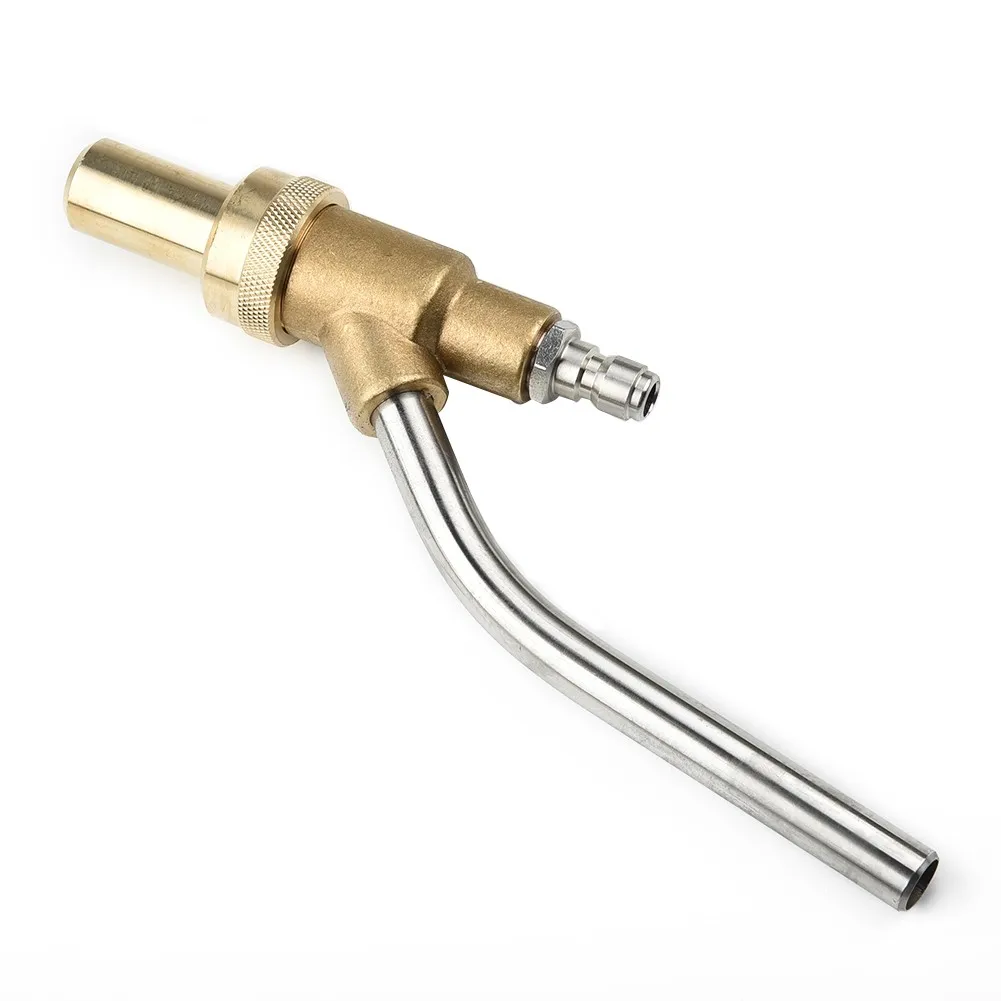 For High Pressure Washer 1/4 Inch 21CM Sand Blasting Hose Pipe Joint Connector Wet Sandblasting Tool Accessories