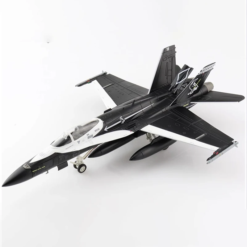 Diecast 1:72 Scale Air Force F/A-18A Warplane Alloy & Plastic Simulation Model Gift Collection Decorative Toy Diecast Display