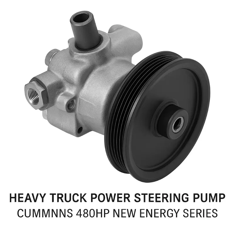 

Aftermarket Power Steering Pump for New Energy Trucks Cummins 480HP Engine Durable Steel Hydraulic Booster Power Steering Pump