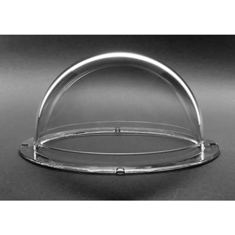 قبة أكريليك نصف الكرة البلاستيكية - شفافة بعرض 10 مم أو بدون شفة قطعة واحدة بأحجام مختلفة