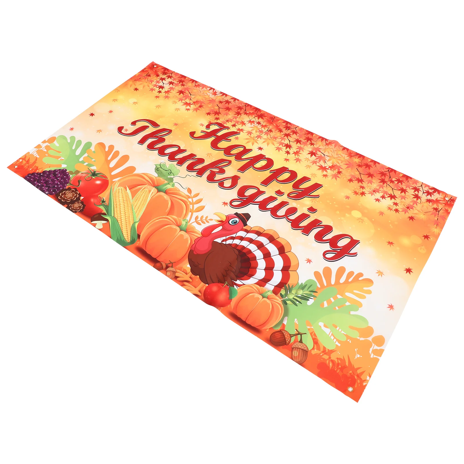 

Thanksgiving Backdrop 185x110cm Lightweight Foldable Decorative Banner Wall Hanging Photo Prop Home Party Scene Layout