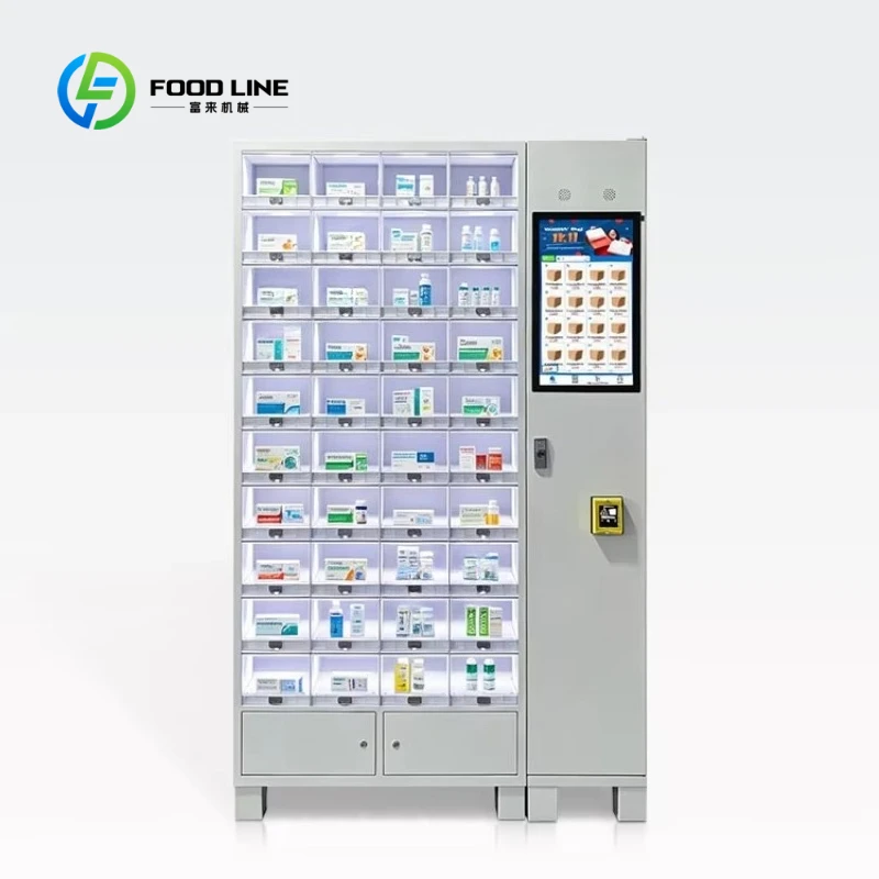 Customized Smart Remote Control 40 Doors Vending Machine Self‑Service Metal Plate Body Product Display Locker Vending Machine