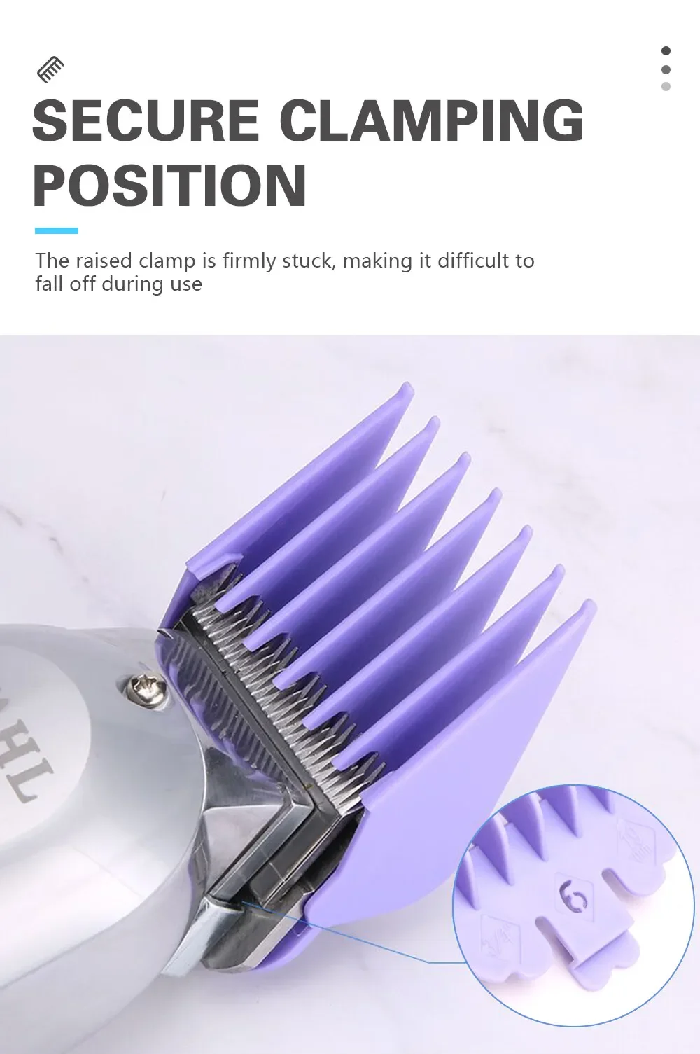 10Pcs Hair Clipper Limit Comb Salon Cutting Guide Replacement Set Professional Electric Hair Trimmer Accessories For Wahl