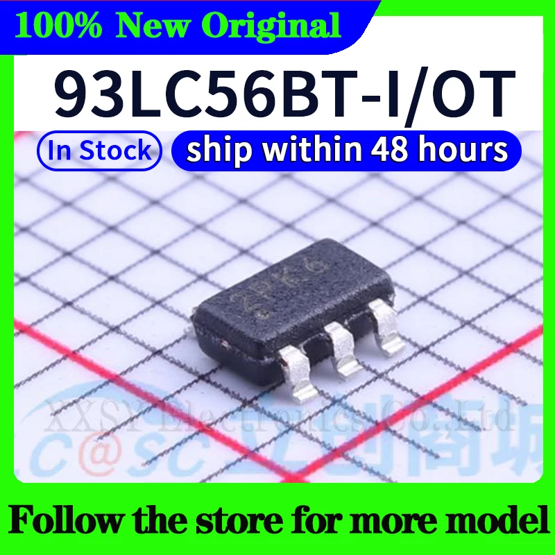 

93LC56BT-I/OT In stock 48 hours ship