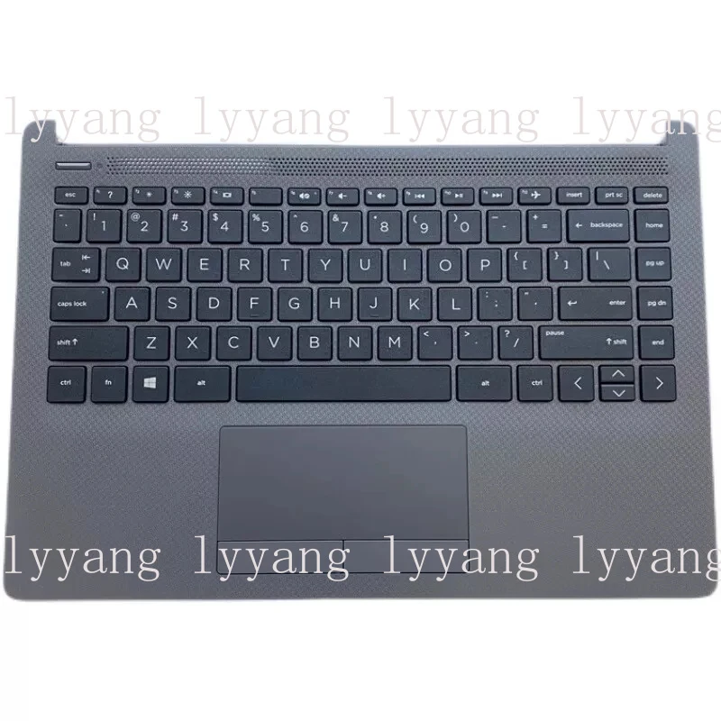 

f M23367-001 FOR HP 240 245 246 G8 14-CF DK Black C Shell Palmrest Keyboard Touch