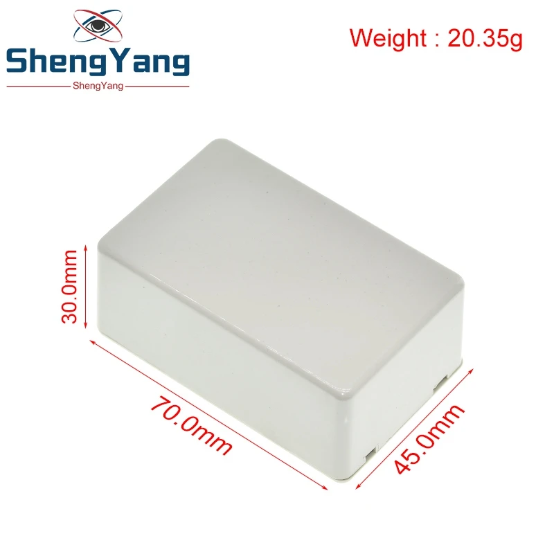 TZT Plastic Waterproof Cover Project Electronic Instrument Case Enclosure Box 70 X 45 X 30mm White image 6