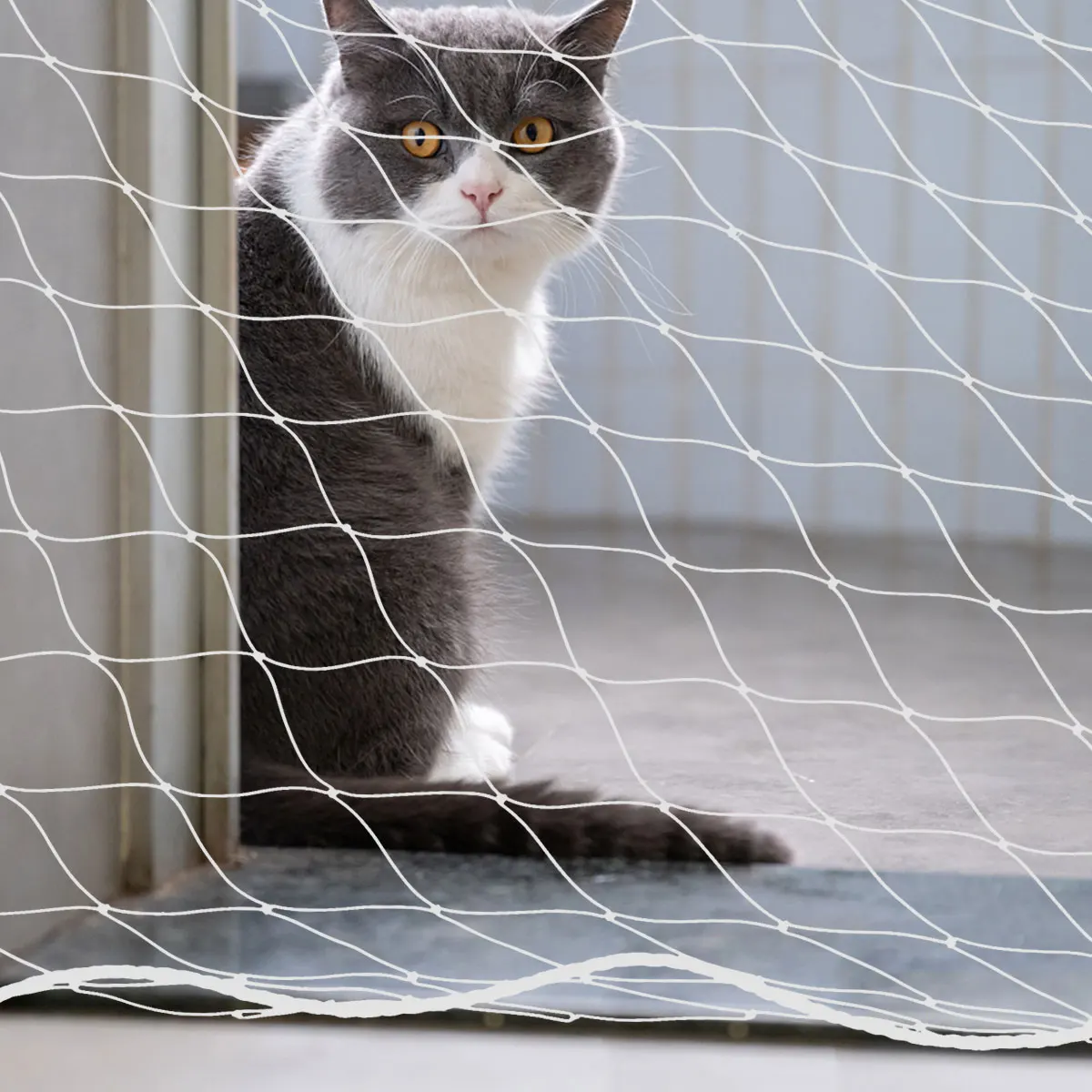 

Pet Safety Net Sturdy Mesh for Banister Stairs Balcony Kids Crib Corridor Kindergarten Protective Guard