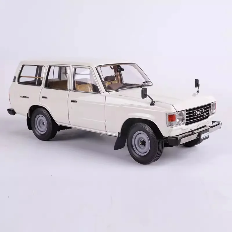 Kyosho 1/18 Toyota Land Cruiser Suv Off Road Vehicle Lc60 Simulation Alloy Cars Model Room Display Boy Collection Birthday Gift