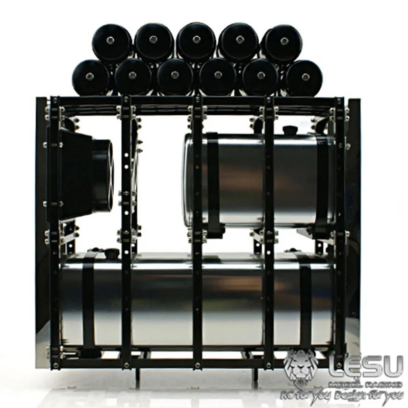 Equipment Rack LESU 1/14 Simulation Model Truck G-6057 Truck Tamiya Remote Control Heavy Traction Tamiya Tractor