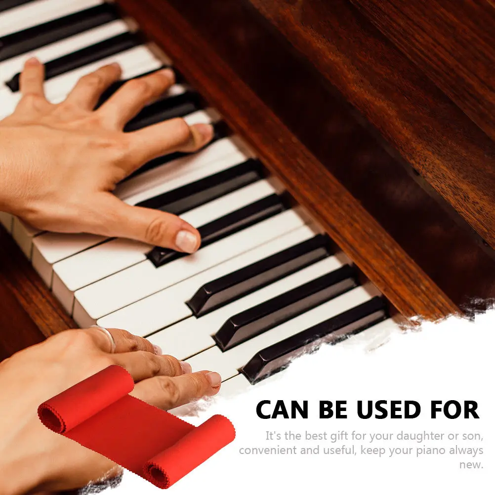 

Dustproof Piano Keyboard Cover Cotton Protector Keep Keys Clean Piano Keyboard Cover Anti-Scratch Key Protector