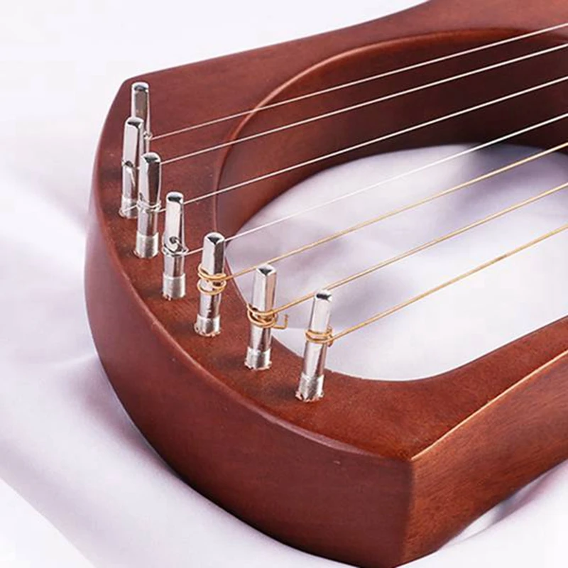 30Pcs Tuning Pin Nails with Brass Rivets Set for Lyre Harp Small Harp Musical Stringed Instrument
