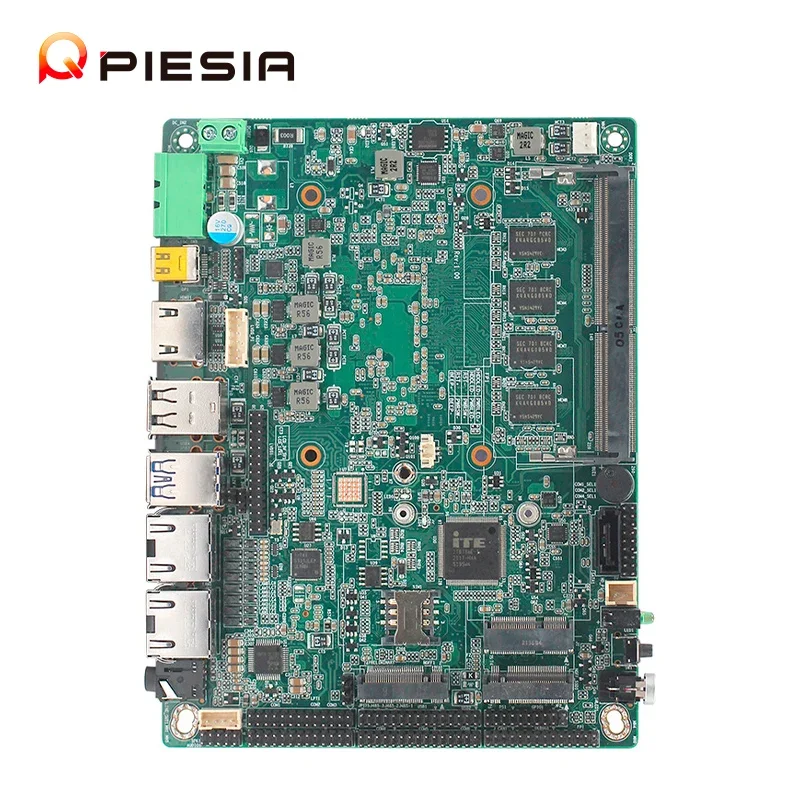 Disponibile Piesia OEM Scheda madre per PC incorporata da 3,5 pollici X86 11a generazione Core I5 1135G7 I7 1165G7 2 Lan 6Com Motherbo industriale senza ventola