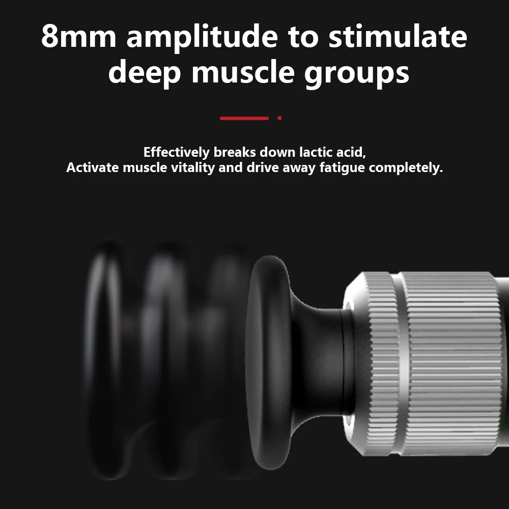 CROSSGUN Mini Fascia Massage Gun High Quality Powerful Therapy Recovery Mini Muscle Massage Gun