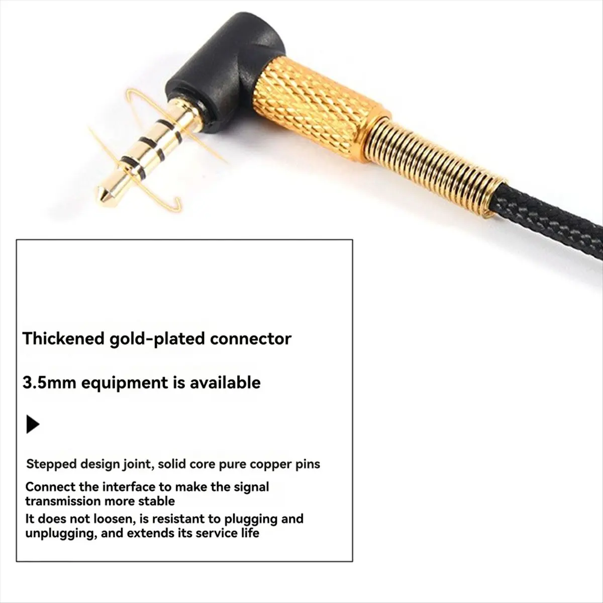 Braided Replacement Cable Extension Cord Wire BSBL