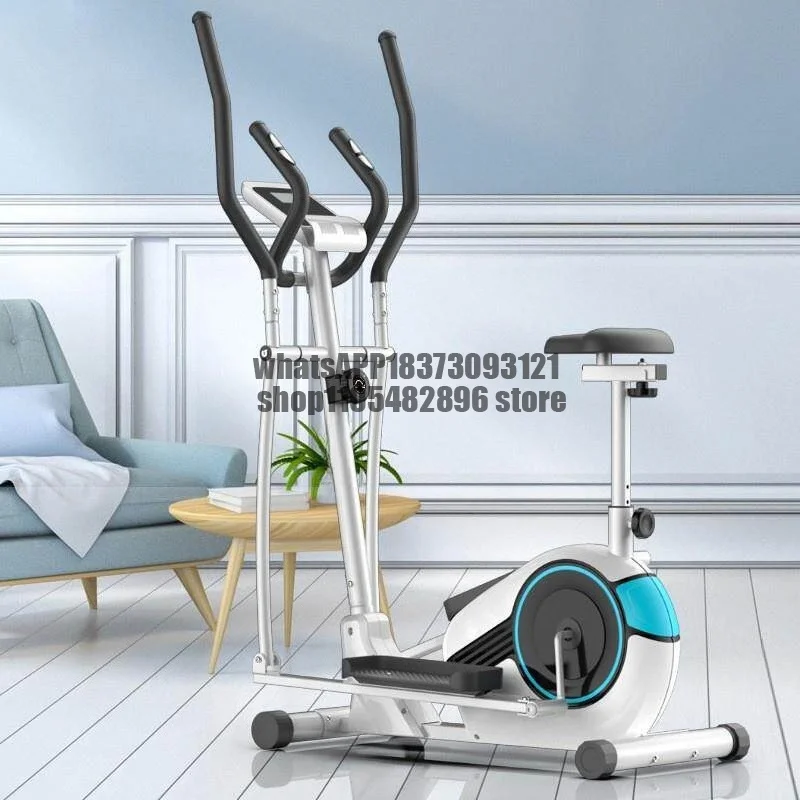 Indoor Fitness Equipment Household Male and Female Elliptical Machine Mini Spacewalk Machine Elliptical Machine Magnetic Control