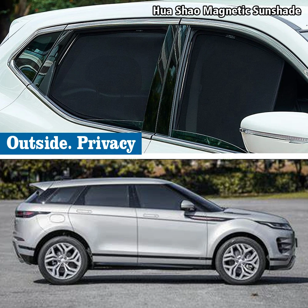 

Magnetic Car Sunshade Shield Windshield Frame Curtain Sun Shade Accessories For Land Range Rover Evoque L551 2019 - 2023 2020