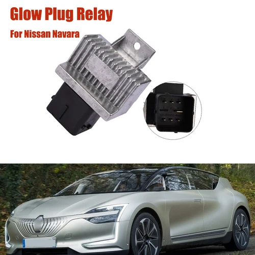 Reemplazo del módulo de relé de la unidad de Control de la bujía incandescente del motor de coche 93858431 9640469680 para piezas del sistema de encendido del coche Nissan Navara D40