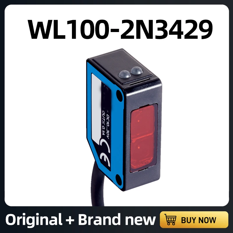 Imagem -02 - Doente Interruptor Fotoelétrico Novo de Alta Qualidade Wl1002p1429 Wl100-2n1429 Wl100-2p4429 Wl100-2p3429 Wl100-2n4429 Wl100-2n3429