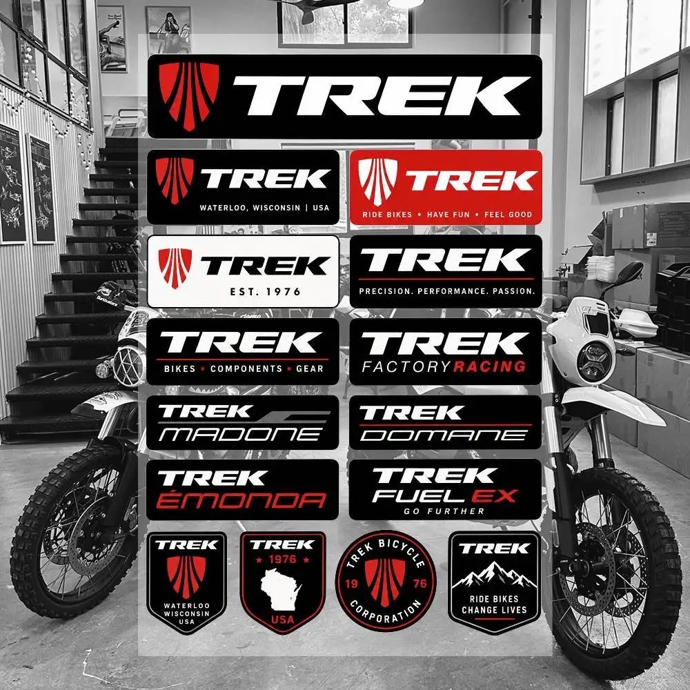 T-re-k Ästhetische Graffiti Wasserfeste PVC-Aufkleber für Auto Motorrad Skateboard Helm Notizbuch