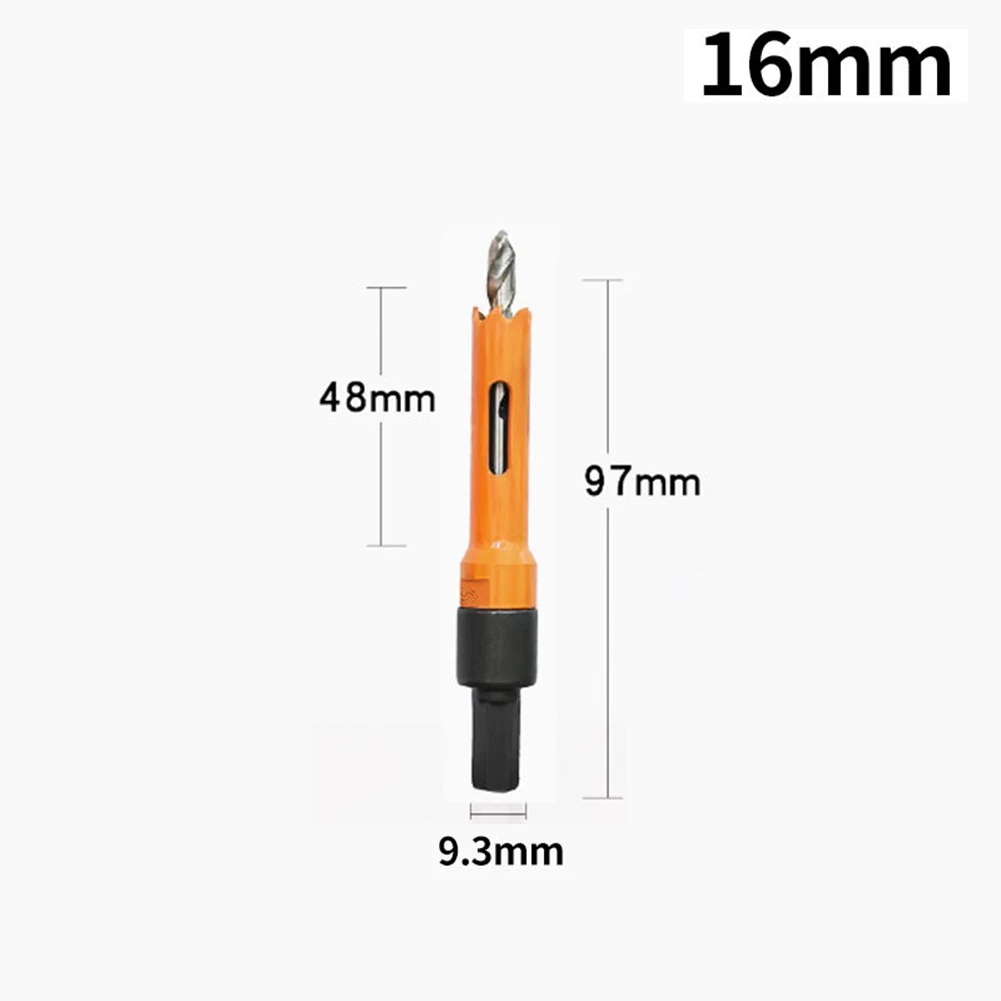 1pc 14-60mm Deepening M42 Hole Cutter Core Drill Bit Round Grooved Fine Teeth Hole Opener For Wood Metal Stainless Steel