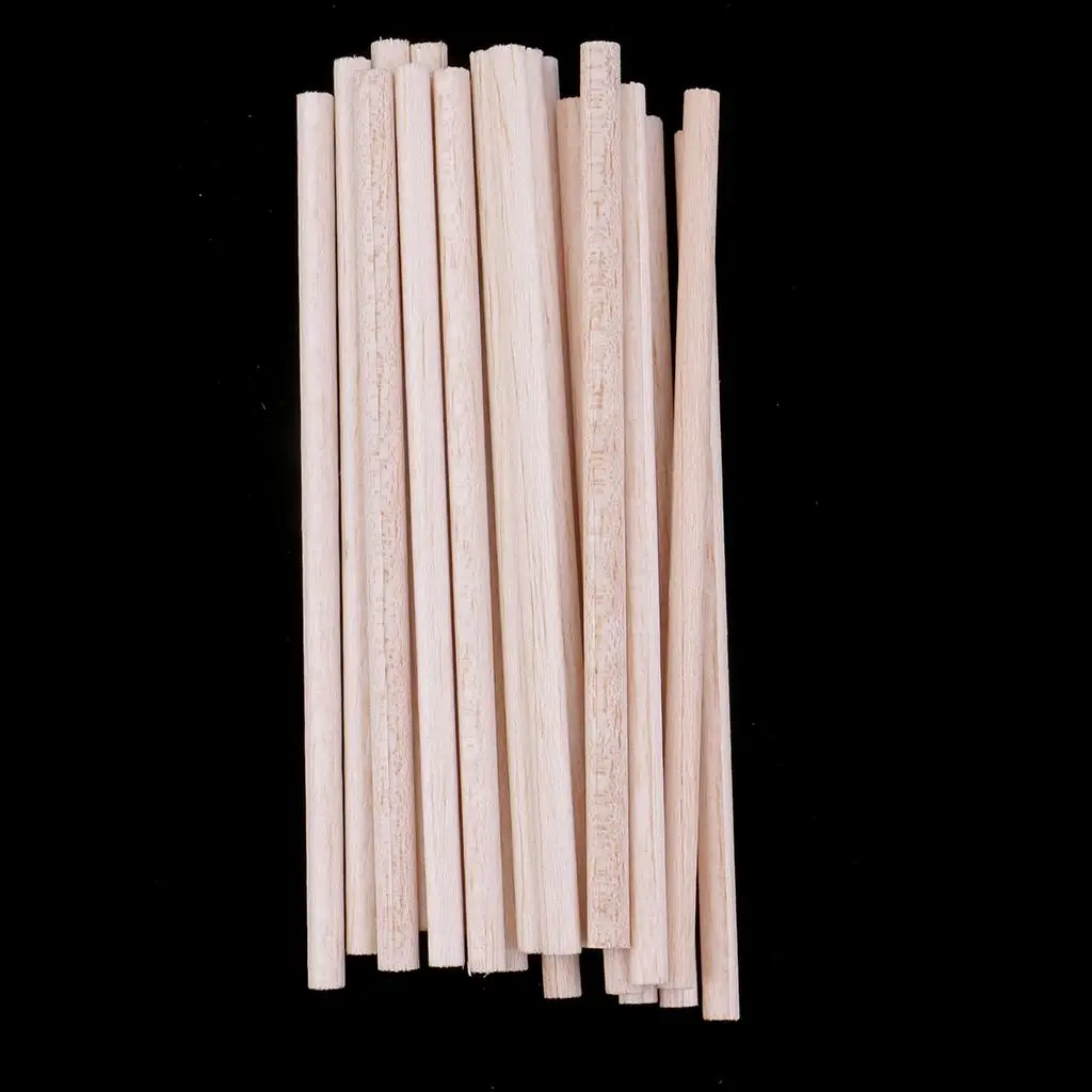 

Unfinished Wooden Sticks Balsa Wood Modelling Accessories Woodworking Tool for Guide Milling and Assembly