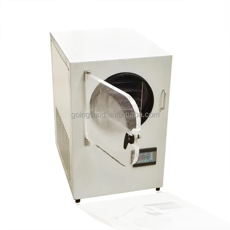 Mini lab vacuum freze drying machine home use food freze dryer laboratory small scale vegetable dry drier cheap price for sale