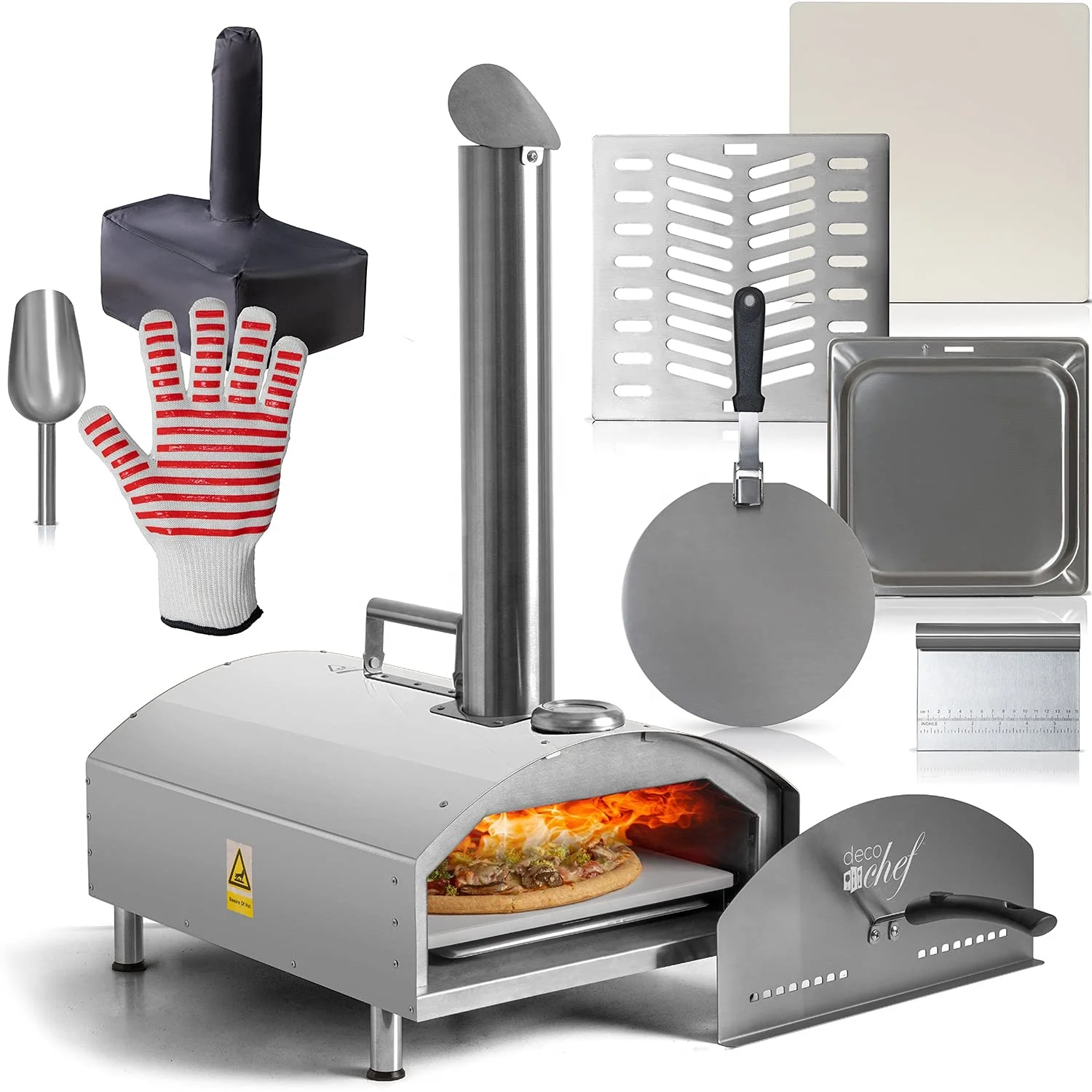 

High Quality Wood Fired BBQ Grills Great Temperature Pizza Oven Outdoor Pizza Oven