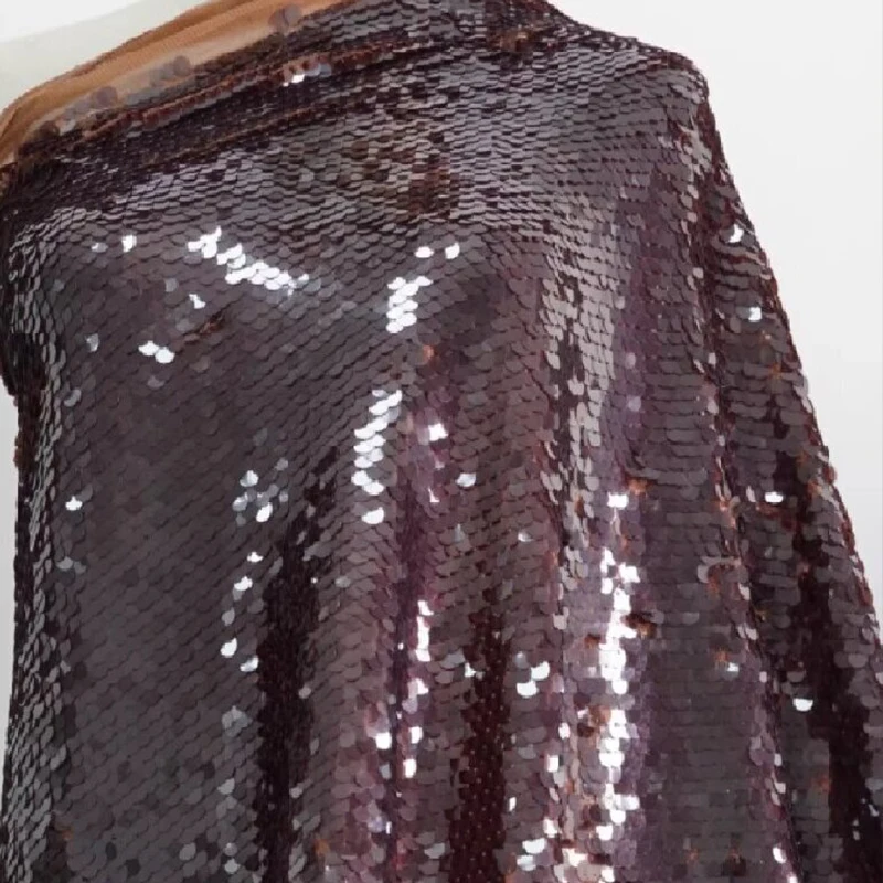 

Good,Embroidered 7mm Shiny Fish Scale Fabric,Clothing Accessories,Sewing Material DIY Stage Fashion Women's Dress Fabric