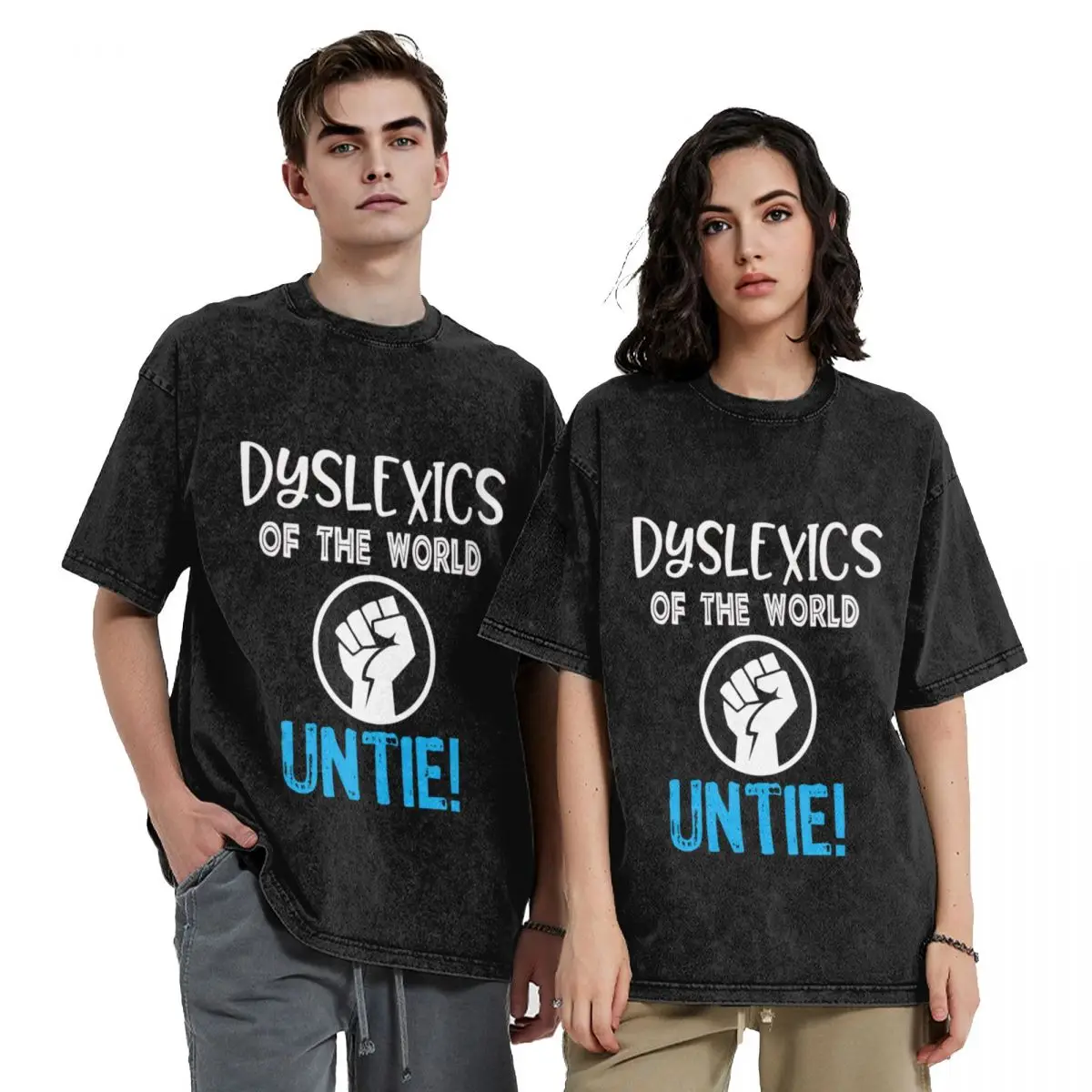 

Top Fun Dyslexics of the World Gift Design T-Shirt blanks shirts graphic blue lock football t shirt mens cotton t shirts