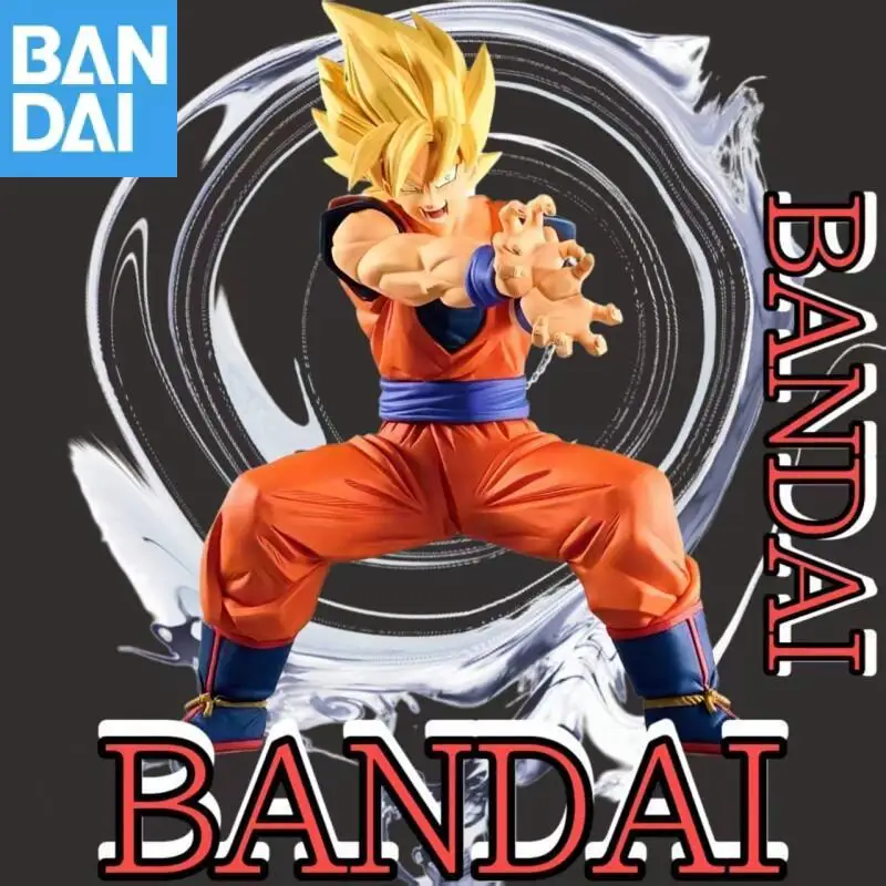

Bandai оригинальный BANPRESTO Dragon Ball Z Grandista Super Saiyan SON GOKU II ПВХ аниме фигурка экшн-модель коллекционные игрушки подарки
